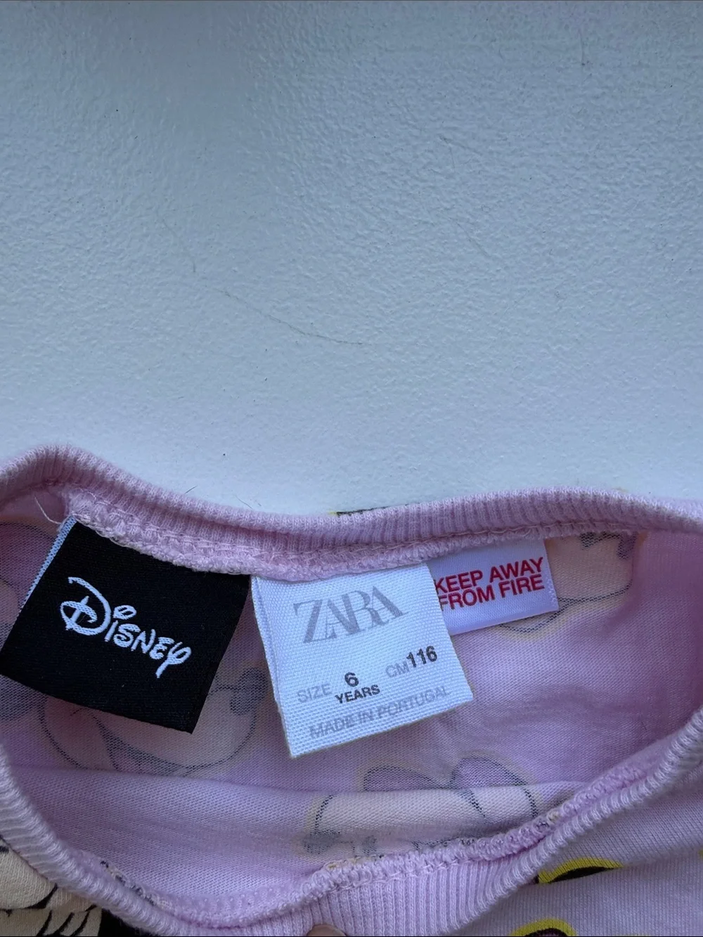 Zara Disney Minnie Mouse Pink Kids set size 6